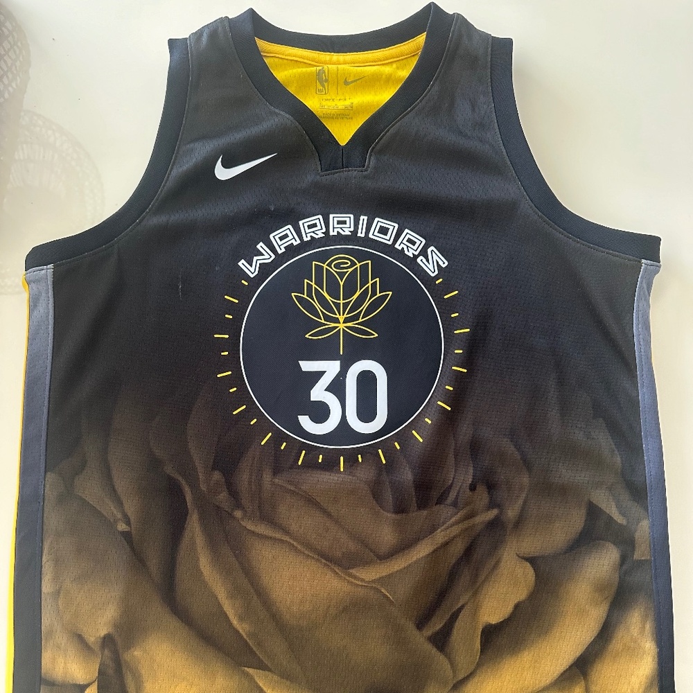 Steph Curry Warriors limited edition jersey